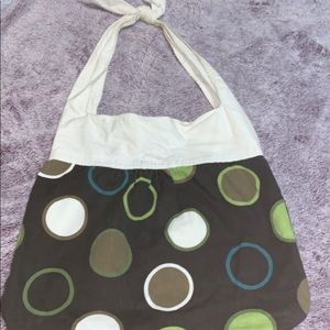 Handmade dot “handbag”